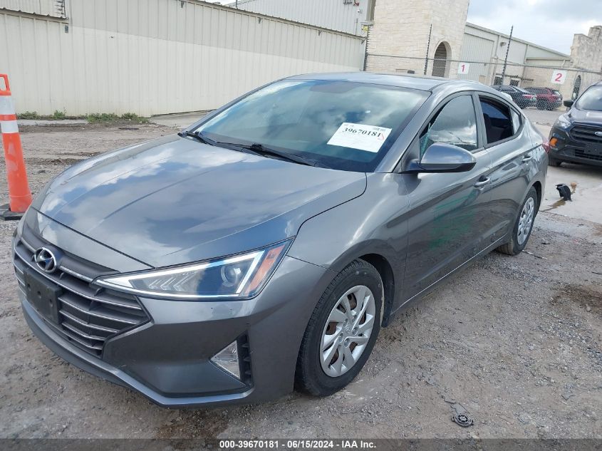 2019 Hyundai Elantra Se VIN: 5NPD74LF2KH494761 Lot: 39670181