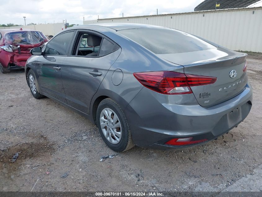 2019 Hyundai Elantra Se VIN: 5NPD74LF2KH494761 Lot: 39670181