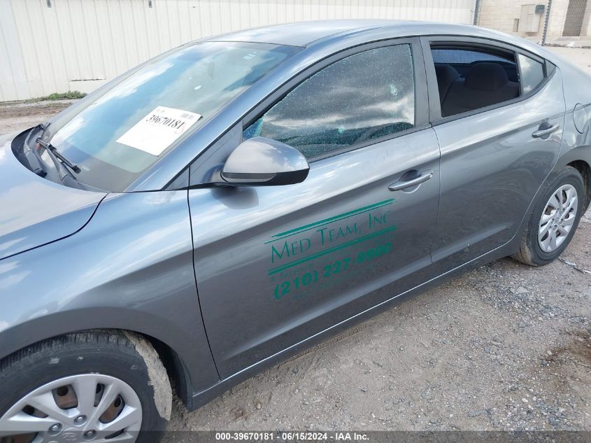 2019 Hyundai Elantra Se VIN: 5NPD74LF2KH494761 Lot: 39670181