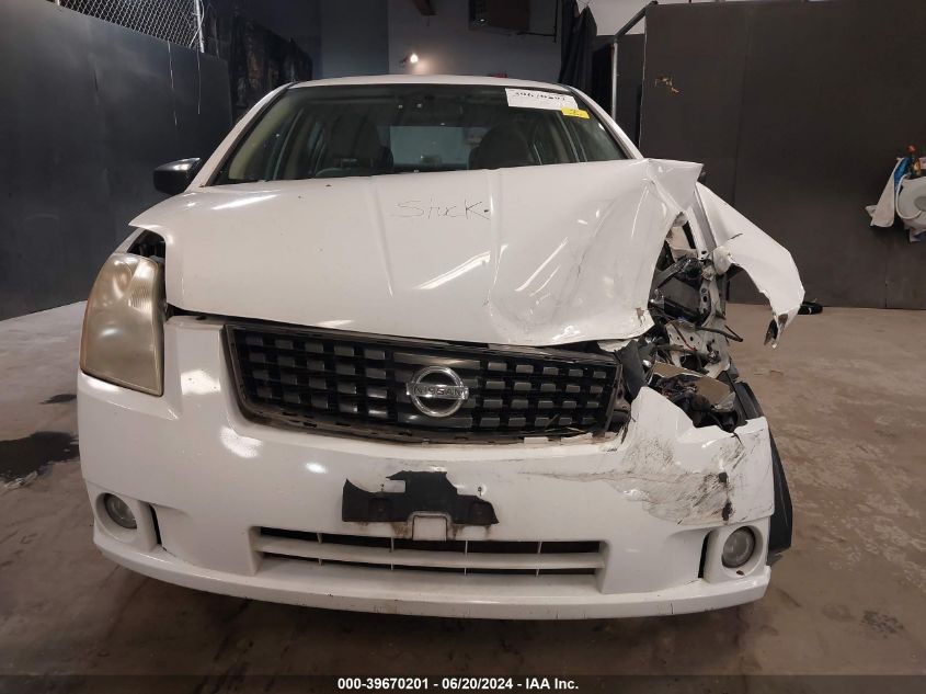 2009 Nissan Sentra 2.0S VIN: 3N1AB61E19L650986 Lot: 39670201