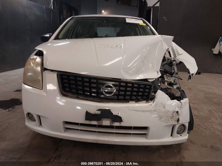 2009 Nissan Sentra 2.0S VIN: 3N1AB61E19L650986 Lot: 39670201