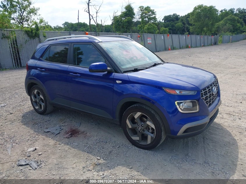 2021 Hyundai Venue Sel VIN: KMHRC8A38MU105031 Lot: 39670207
