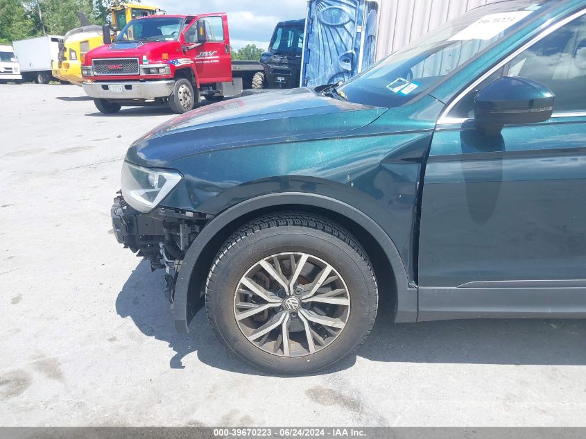 2019 Volkswagen Tiguan 2.0T Se/2.0T Sel/2.0T Sel R-Line/2.0T Sel R-Line Black VIN: 3VV2B7AX3KM092679 Lot: 39670223