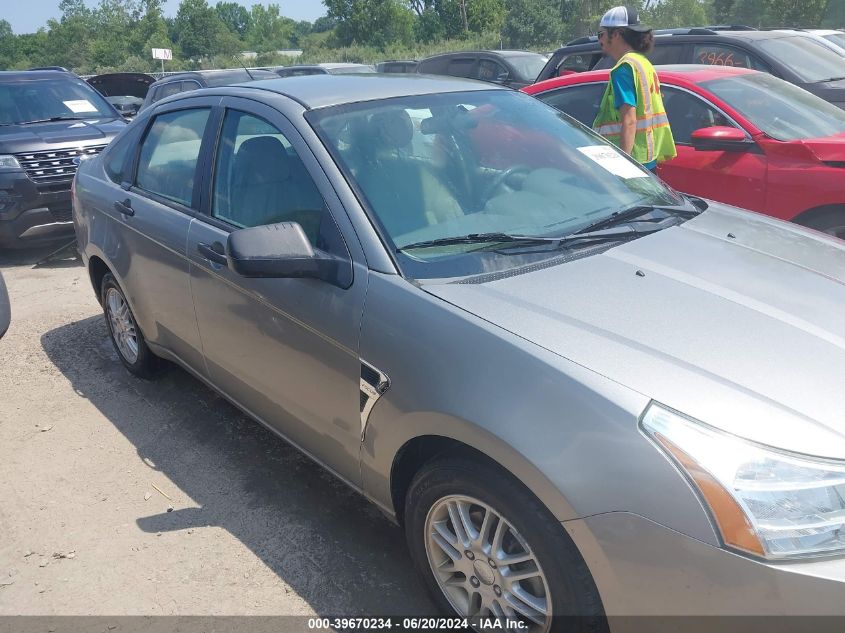 2008 Ford Focus Se/Ses VIN: 1FAHP35N78W210372 Lot: 39670234