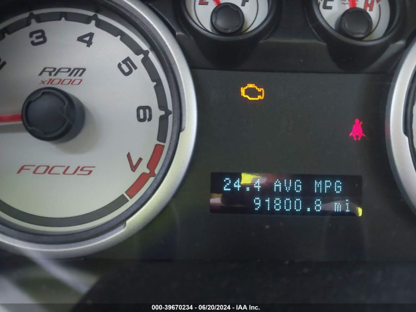 2008 Ford Focus Se/Ses VIN: 1FAHP35N78W210372 Lot: 39670234