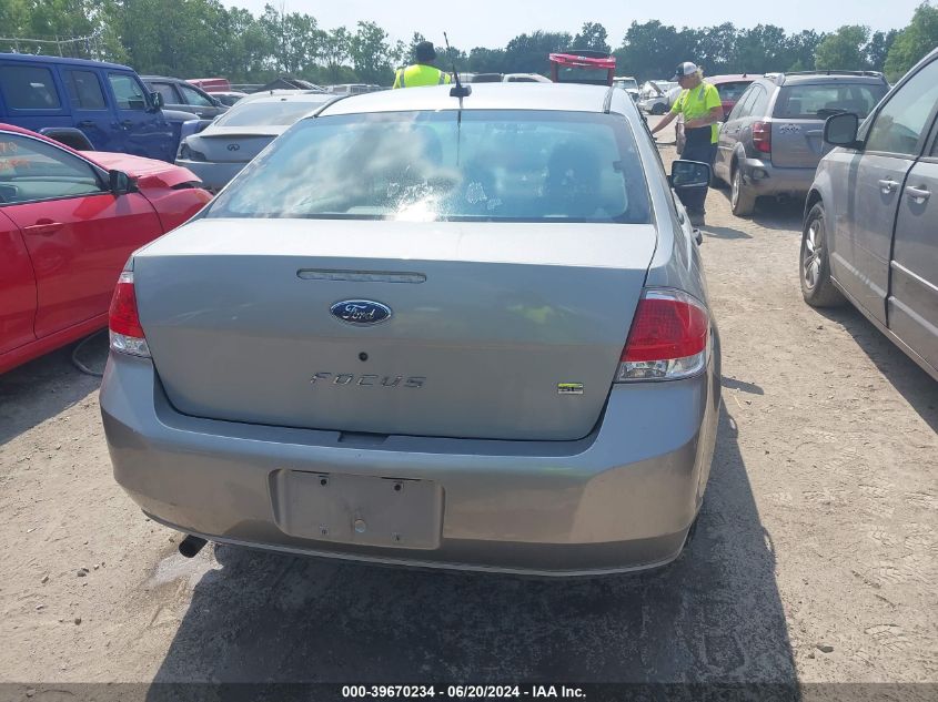 2008 Ford Focus Se/Ses VIN: 1FAHP35N78W210372 Lot: 39670234