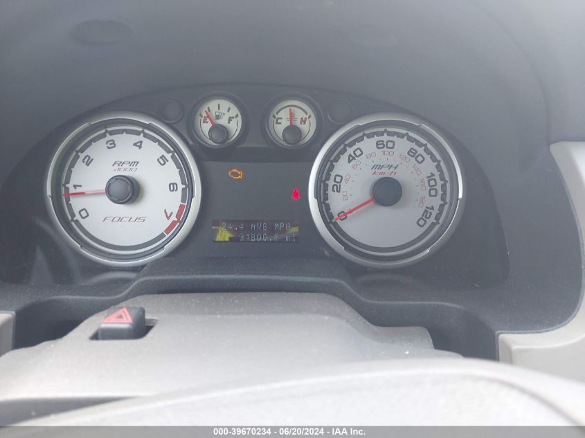 2008 Ford Focus Se/Ses VIN: 1FAHP35N78W210372 Lot: 39670234