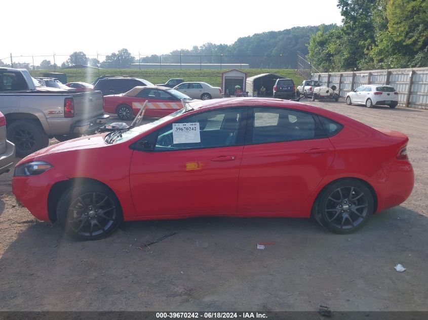 2016 Dodge Dart Se VIN: 1C3CDFAA1GD736478 Lot: 39670242