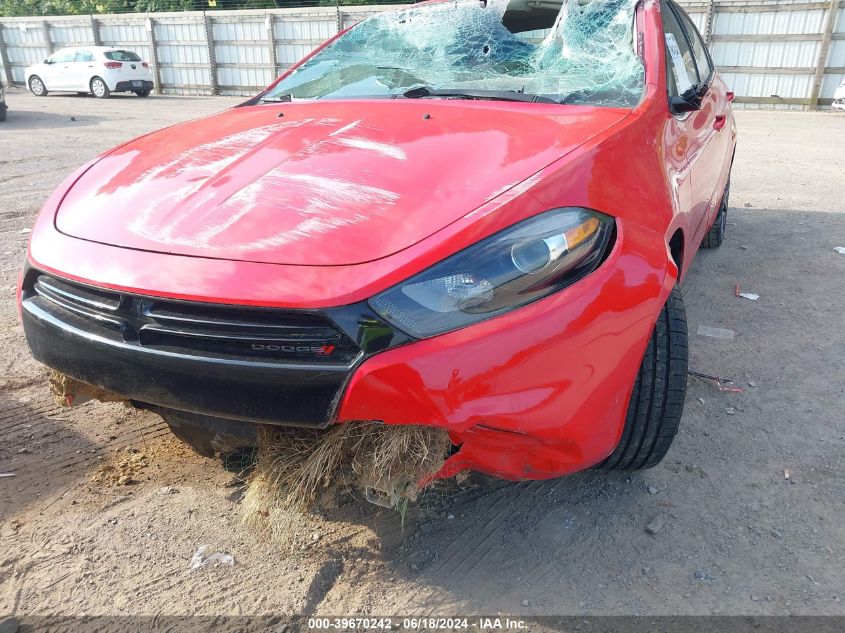 2016 Dodge Dart Se VIN: 1C3CDFAA1GD736478 Lot: 39670242