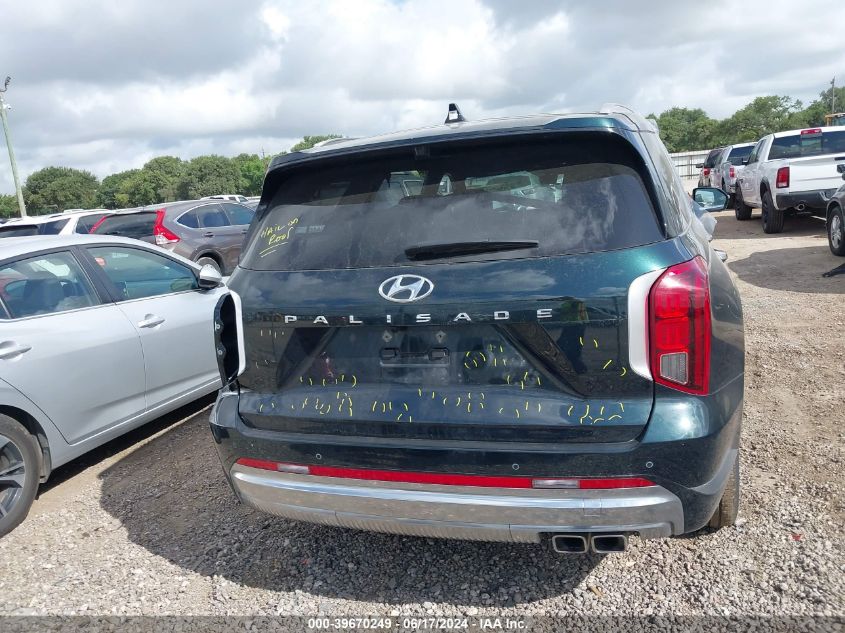 2024 Hyundai Palisade Calligraphy VIN: KM8R74GE8RU710518 Lot: 39670249