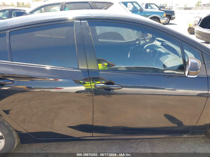 2022 Toyota Prius Le VIN: JTDKAMFU0N3154575 Lot: 39670252