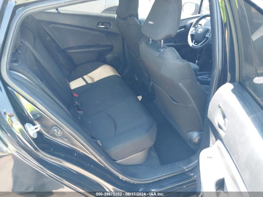 2022 Toyota Prius Le VIN: JTDKAMFU0N3154575 Lot: 39670252