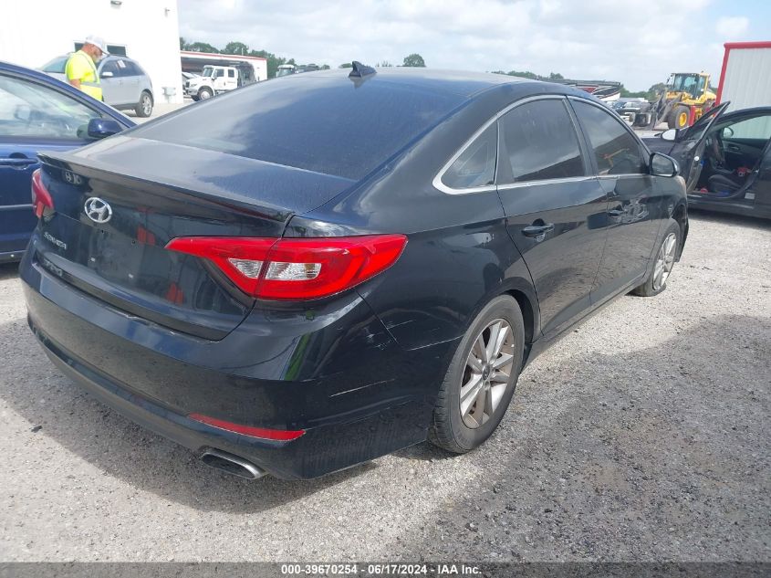 2017 Hyundai Sonata 2.4L VIN: 5NPE24AF3HH490667 Lot: 39670254