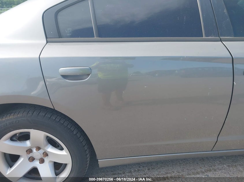 2011 Dodge Charger Police VIN: 2B3CL1CT7BH551980 Lot: 39670256