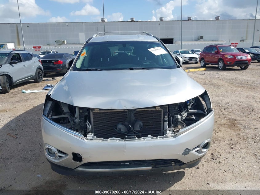 2014 Nissan Pathfinder Sv VIN: 5N1AR2MNXEC604913 Lot: 39670260