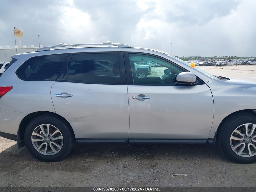 2014 Nissan Pathfinder Sv VIN: 5N1AR2MNXEC604913 Lot: 39670260