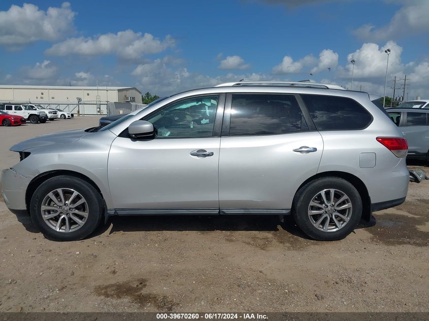 2014 Nissan Pathfinder Sv VIN: 5N1AR2MNXEC604913 Lot: 39670260