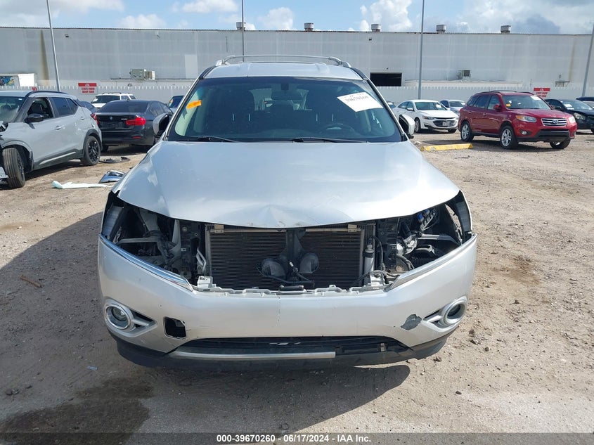 2014 Nissan Pathfinder Sv VIN: 5N1AR2MNXEC604913 Lot: 39670260