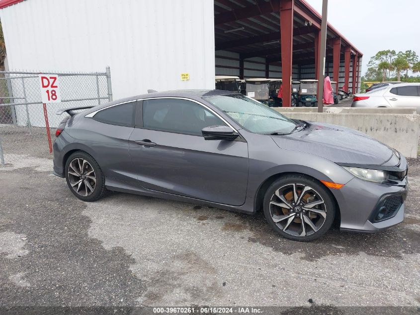 2018 Honda Civic Si VIN: 2HGFC3A58JH756638 Lot: 39670261