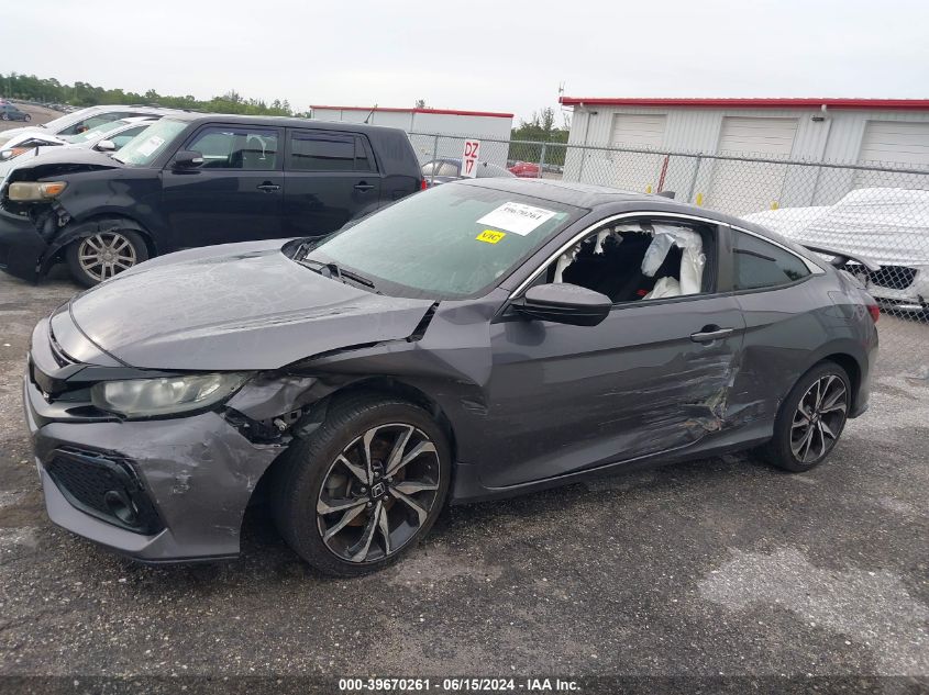 2018 Honda Civic Si VIN: 2HGFC3A58JH756638 Lot: 39670261