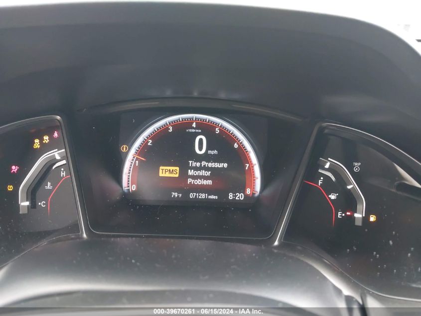 2018 Honda Civic Si VIN: 2HGFC3A58JH756638 Lot: 39670261