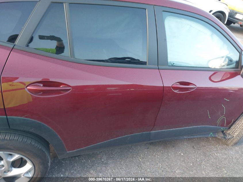 2024 Chevrolet Trax Fwd Sp VIN: KL77LFE21RC031494 Lot: 39670267