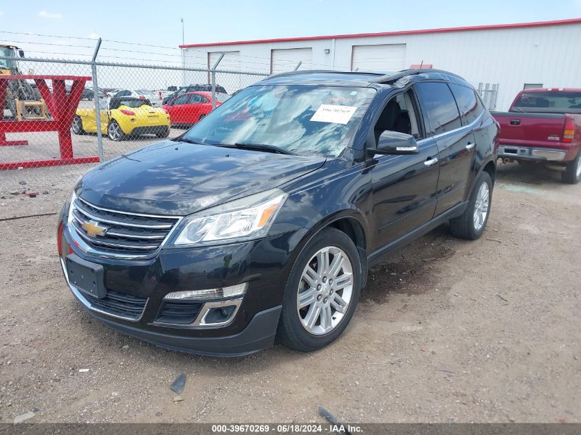 2014 Chevrolet Traverse 1Lt VIN: 1GNKRGKD3EJ152497 Lot: 39670269