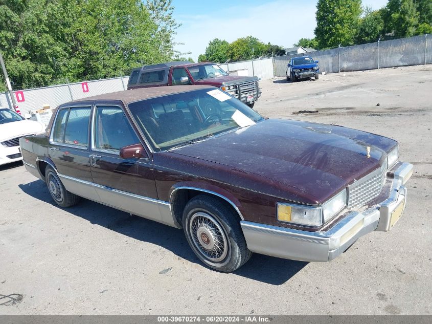 1990 Cadillac Deville VIN: 1G6CD5336L4267681 Lot: 39670274