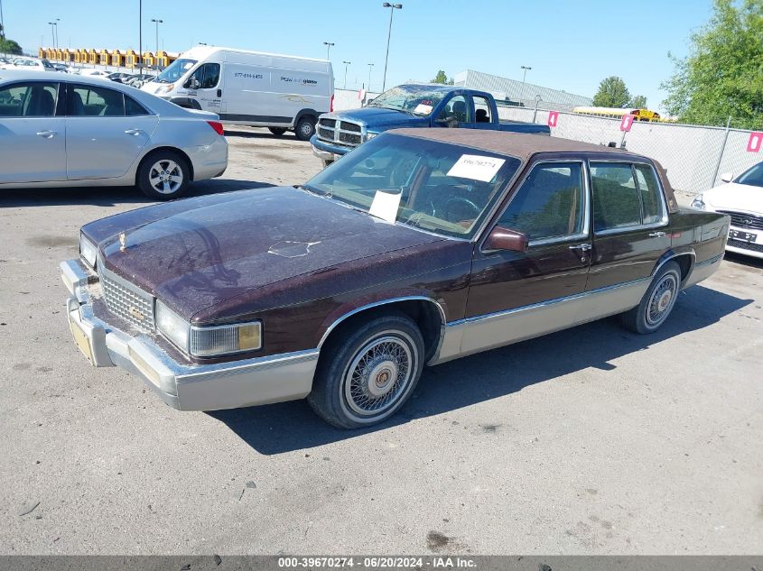 1990 Cadillac Deville VIN: 1G6CD5336L4267681 Lot: 39670274