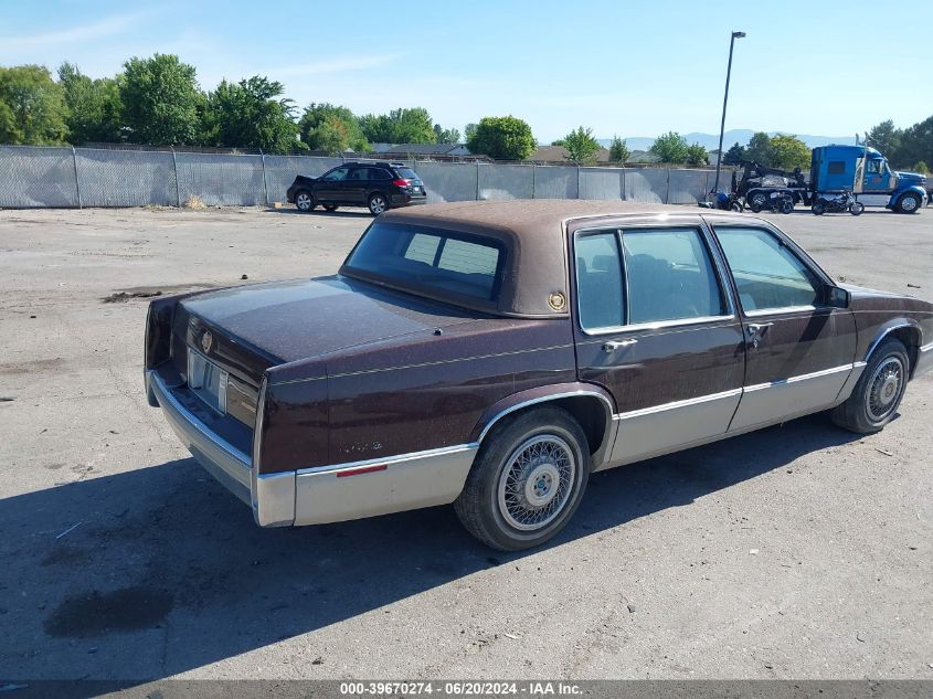 1990 Cadillac Deville VIN: 1G6CD5336L4267681 Lot: 39670274