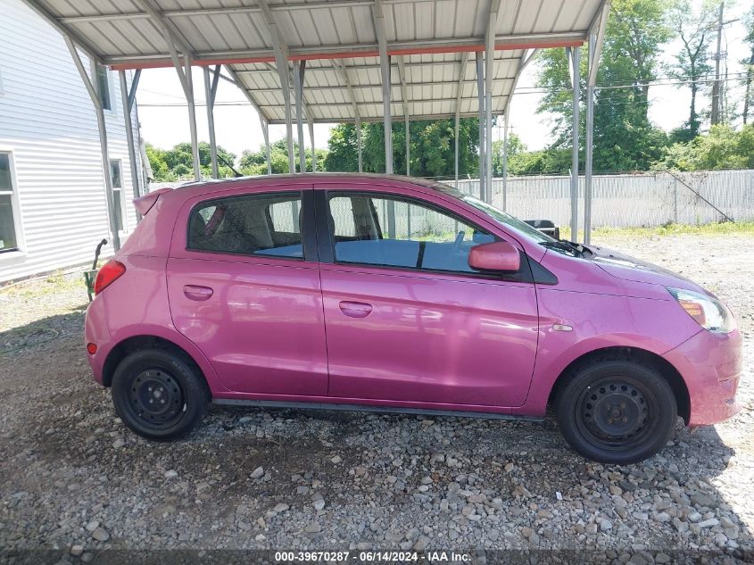 2015 Mitsubishi Mirage De VIN: ML32A3HJ4FH006773 Lot: 39670287