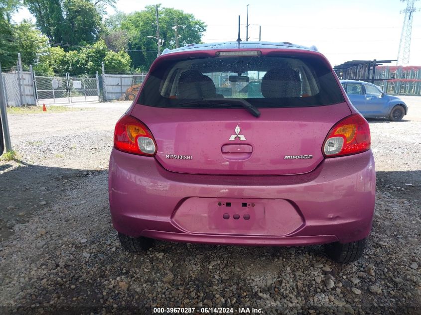 2015 Mitsubishi Mirage De VIN: ML32A3HJ4FH006773 Lot: 39670287