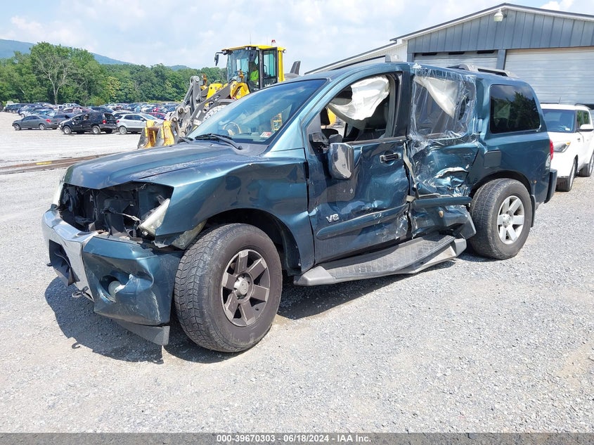2005 Nissan Armada Le VIN: 5N1AA08B05N732609 Lot: 39670303