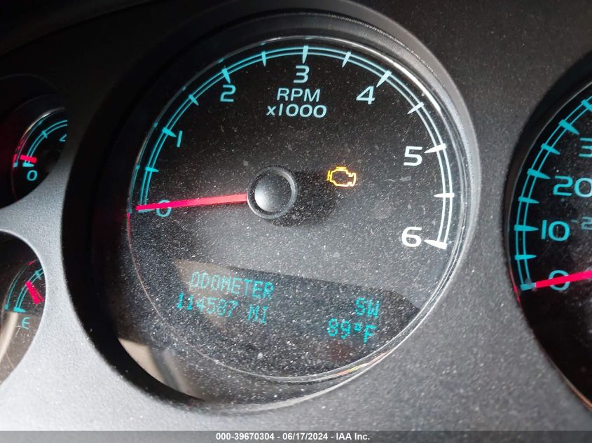 2011 Chevrolet Tahoe Lt VIN: 1GNSKBE09BR102586 Lot: 39670304