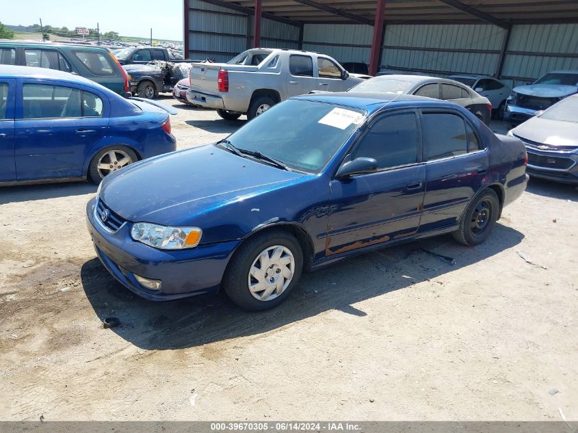 2002 Toyota Corolla S VIN: 1NXBR12E02Z626524 Lot: 39670305