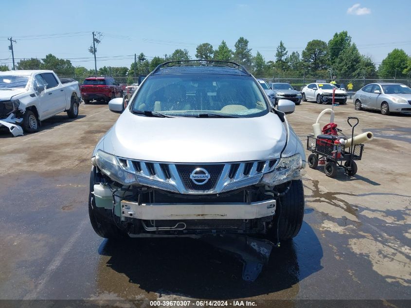 2009 Nissan Murano Sl VIN: JN8AZ18U69W013177 Lot: 39670307