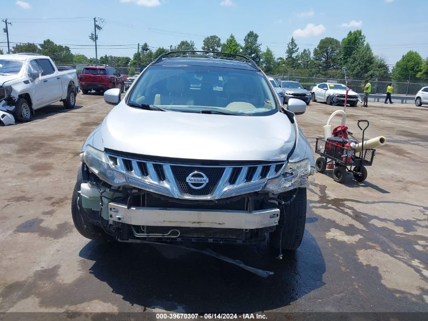 2009 Nissan Murano Sl VIN: JN8AZ18U69W013177 Lot: 39670307