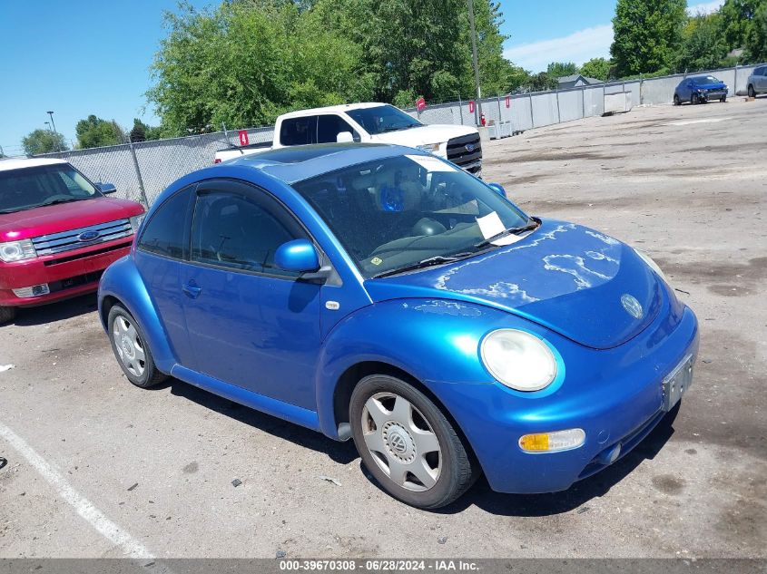 1999 Volkswagen New Beetle Gls 1.8 VIN: 3VWCD21C9XM458470 Lot: 39670308