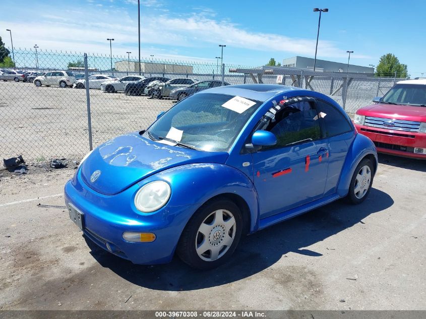 1999 Volkswagen New Beetle Gls 1.8 VIN: 3VWCD21C9XM458470 Lot: 39670308