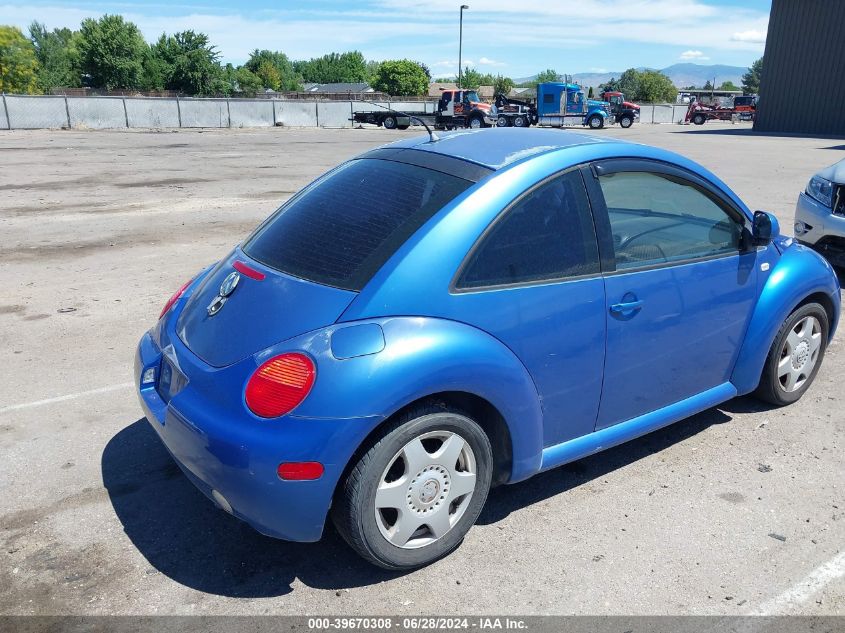 1999 Volkswagen New Beetle Gls 1.8 VIN: 3VWCD21C9XM458470 Lot: 39670308