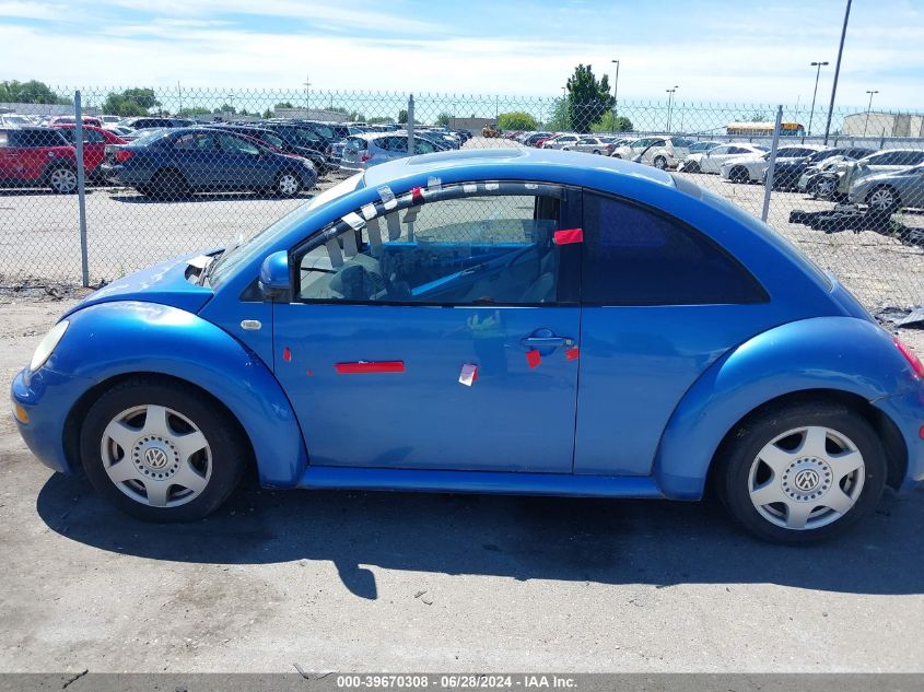 1999 Volkswagen New Beetle Gls 1.8 VIN: 3VWCD21C9XM458470 Lot: 39670308