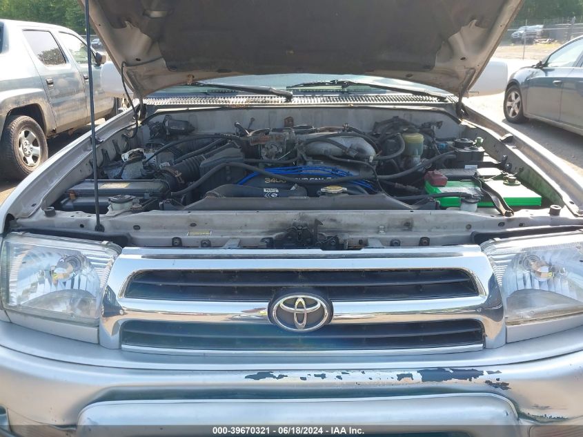 2000 Toyota 4Runner Limited V6 VIN: JT3HN87R8Y9042418 Lot: 39670321