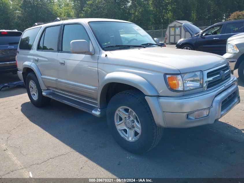 2000 Toyota 4Runner Limited V6 VIN: JT3HN87R8Y9042418 Lot: 39670321