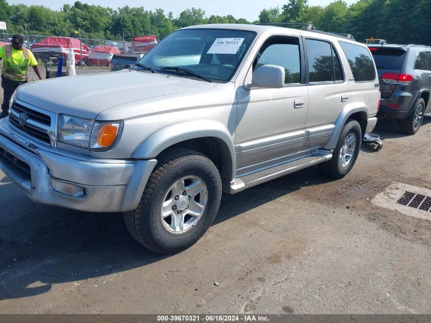 2000 Toyota 4Runner Limited V6 VIN: JT3HN87R8Y9042418 Lot: 39670321