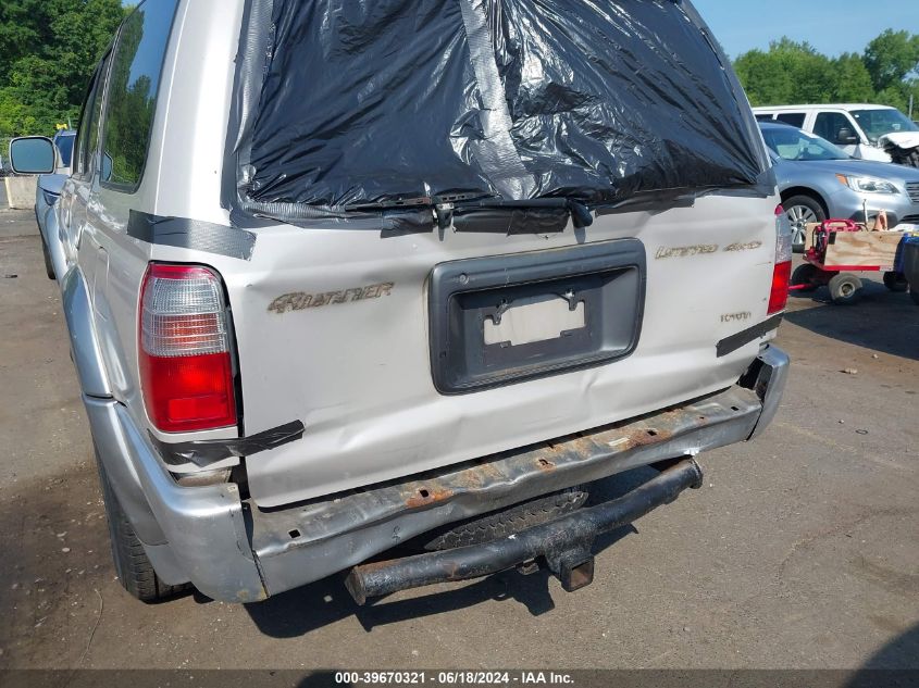 2000 Toyota 4Runner Limited V6 VIN: JT3HN87R8Y9042418 Lot: 39670321