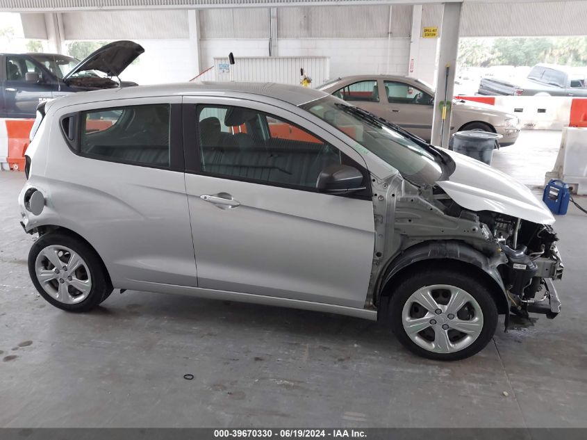 2020 Chevrolet Spark Fwd Ls Automatic VIN: KL8CB6SA0LC469536 Lot: 39670330