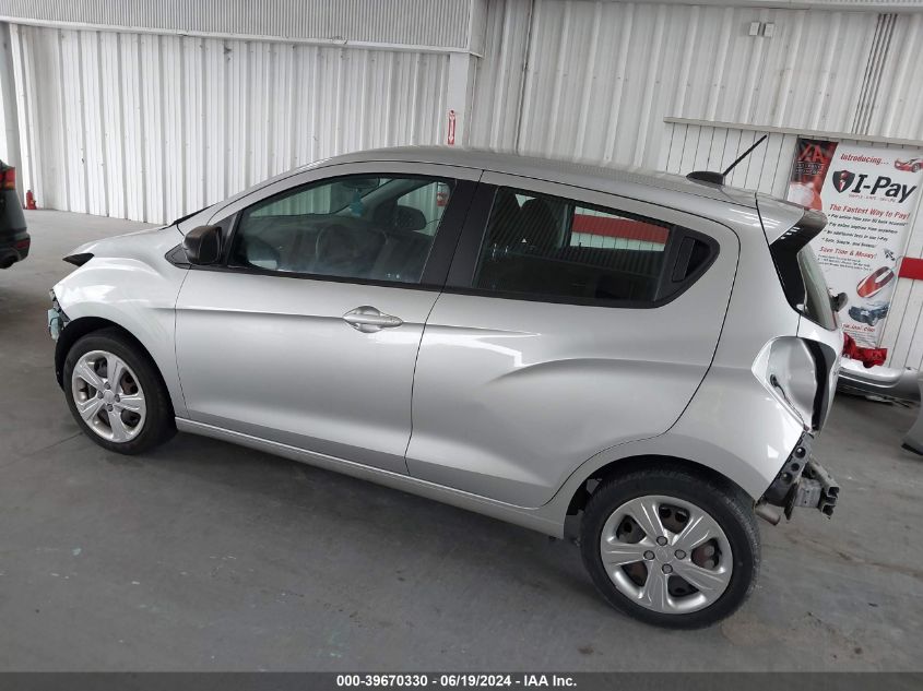 2020 Chevrolet Spark Fwd Ls Automatic VIN: KL8CB6SA0LC469536 Lot: 39670330