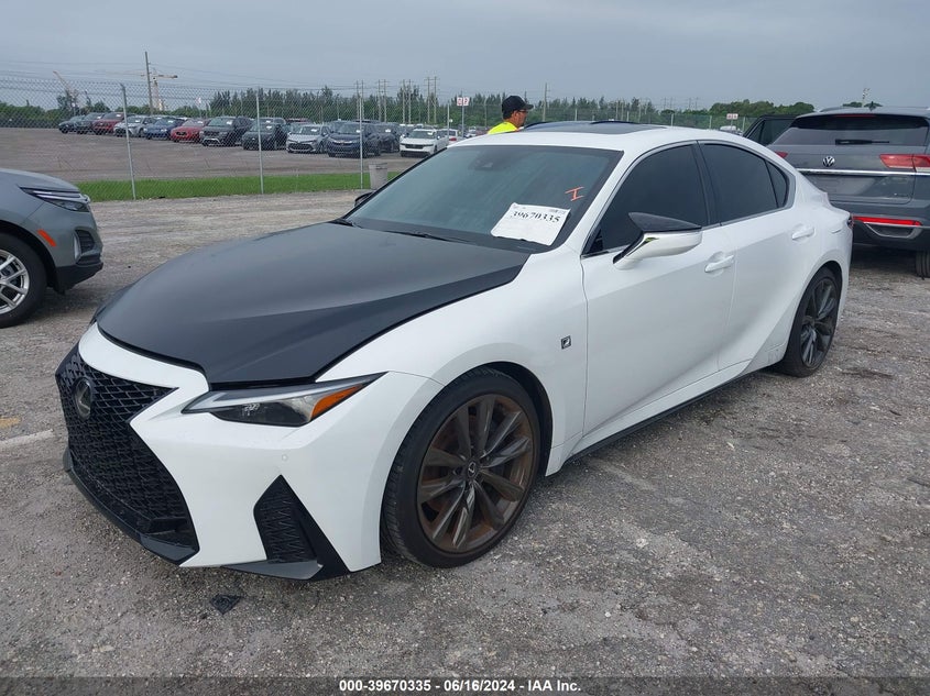 VIN JTHGZ1B24R5072598 2024 LEXUS IS 350 F SPORT