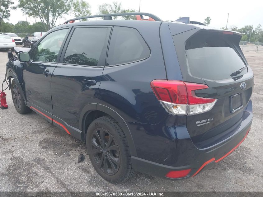 JF2SKAPC3KH587843 2019 Subaru Forester Sport