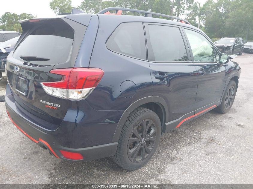 JF2SKAPC3KH587843 2019 Subaru Forester Sport